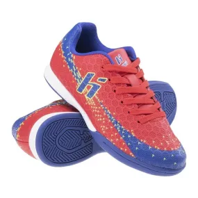 Chaussures de football Huari Recoleti Ic Jr 92800402395 rouge multicolore