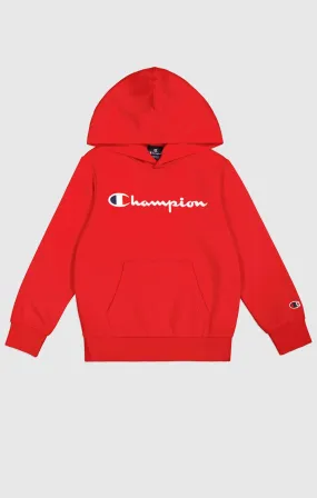 Sweatshirt à capuche en molleton avec grand logo - Garçons | Champion France