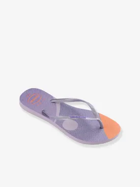 Tongs enfant Slim Palette Glow HAVAIANAS lilas - Havaïanas